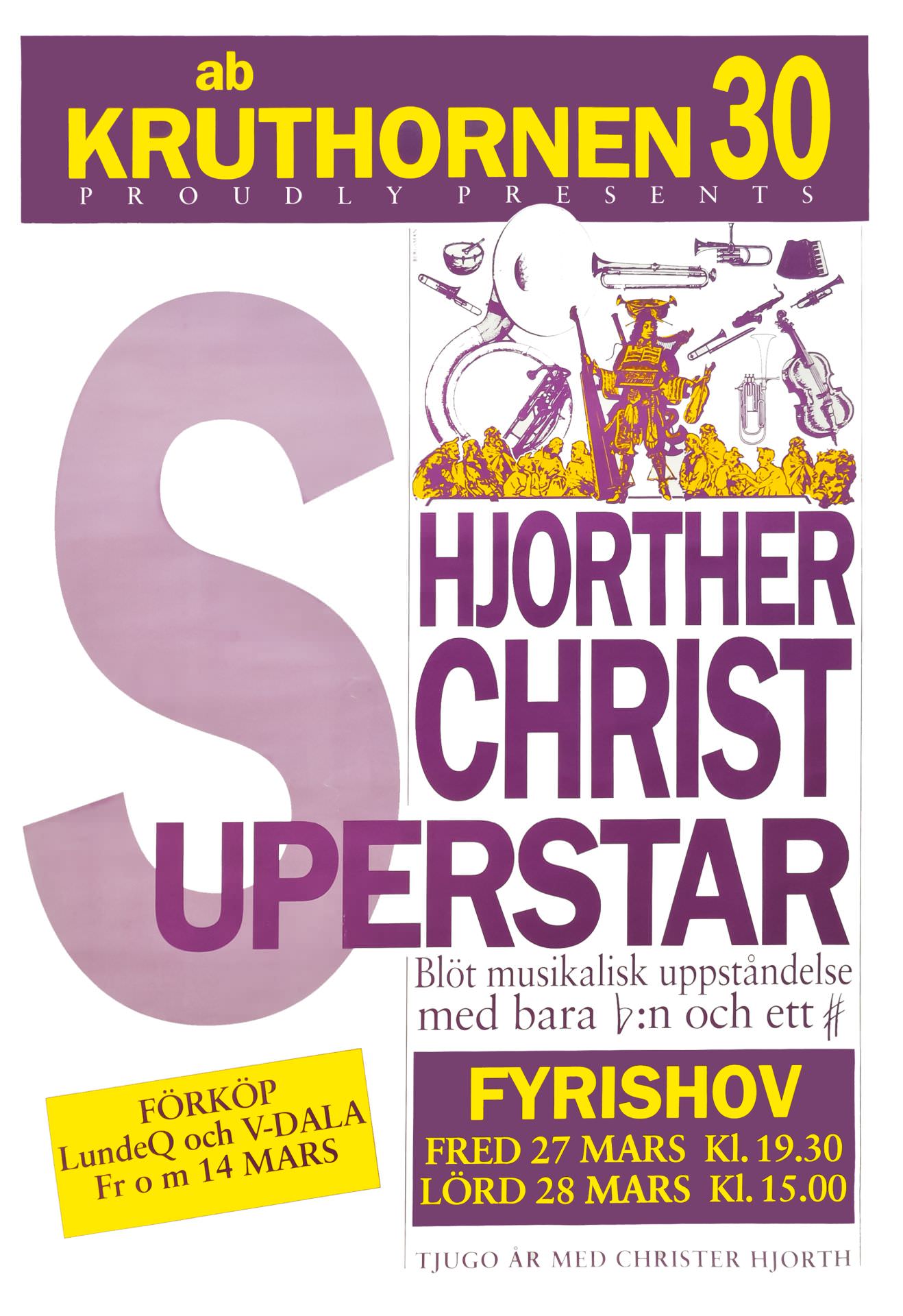 Affisch Kruthornen 30 år