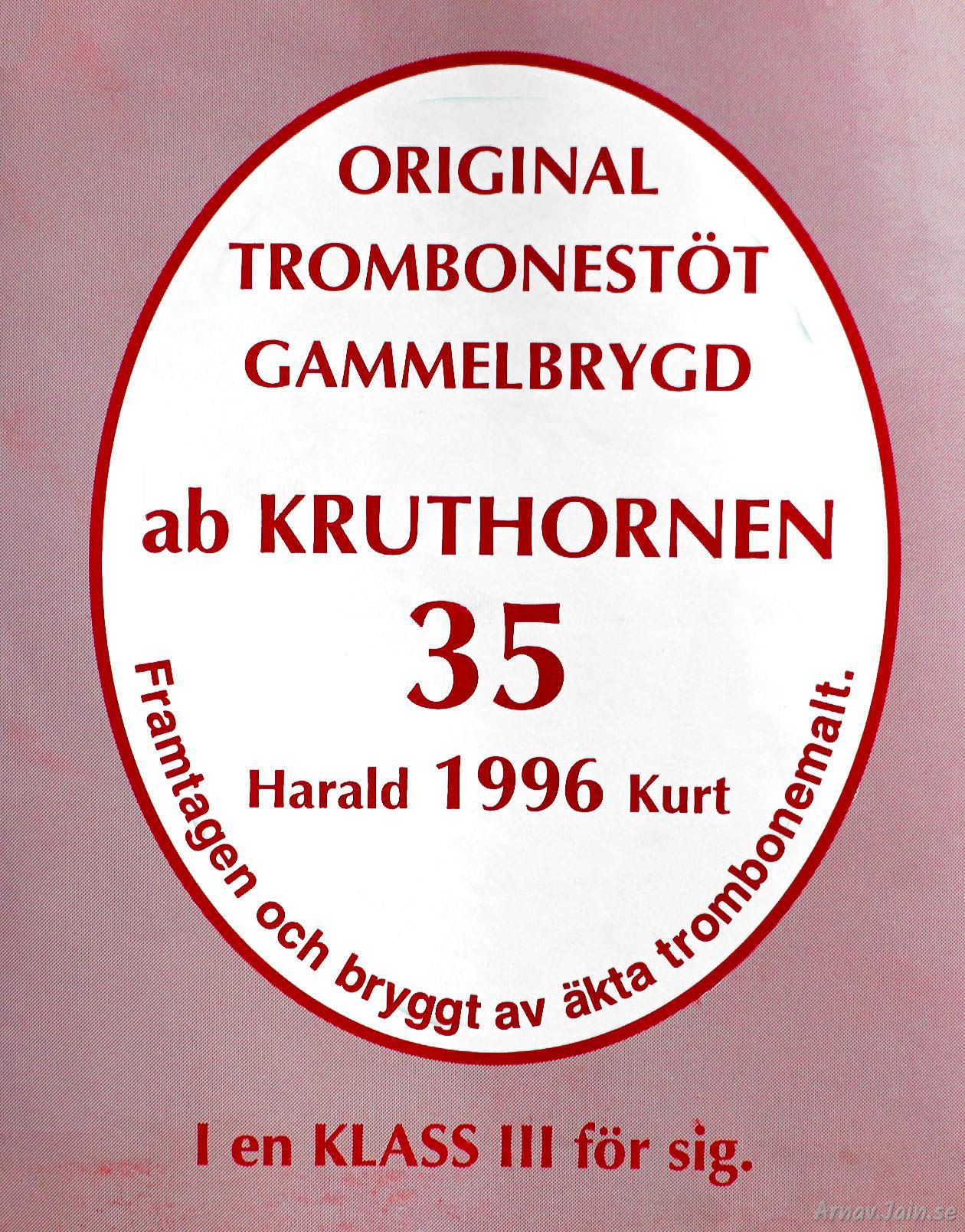 Affisch Kruthornen 35 år